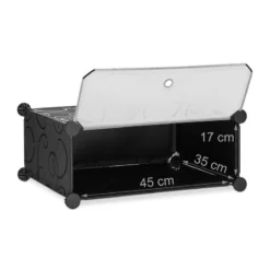 Meuble Chaussures Rangement 10 Casiers -Promos Déco Vestiaire Boutique a1baa98103854d7599581f52d4715b47