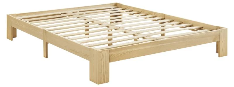 Cadre De Lit Raisio Double En Pin 1 Cadre De Lit Raisio Double En Pin