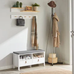 Porte-manteau D'Entrée Patères FHK21-WN -Promos Déco Vestiaire Boutique a2c008bc68244358b6556add19446942