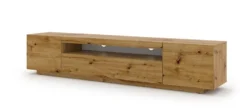 Meuble TV AURA 200x37x42 KEINE LED -Promos Déco Vestiaire Boutique a38ae008fb244d8786b9fadcdd1fef76