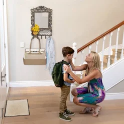 Porte-manteaux Mural Patères 5 Crochets -Promos Déco Vestiaire Boutique a40f500e58d947168fab4cec2b39f4e4