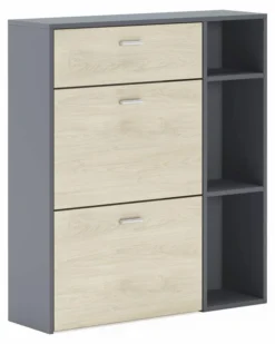 Meuble Chaussures Chêne/Gris Anthracite -Promos Déco Vestiaire Boutique a4d00d16353d497c8ce235d64b64bd87.cropped 847 467 2207 2760.processed