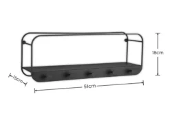 Mirrors And More Étagère Murale -Promos Déco Vestiaire Boutique a4f82e3a15614278930bebe5ba211e73