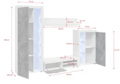 FURNIX Ensemble Meubles Rivay + LED 9 FURNIX Ensemble Meubles Rivay + LED -Promos Déco Vestiaire Boutique a5c7a07d98074094842f22374386bbd5