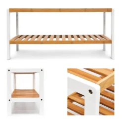 Étagère à Chaussures En Bambou -Promos Déco Vestiaire Boutique a709d16a324f4ea7b367d4ad5f8d2ad1