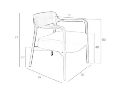 Fauteuil En Simili Cuir De Vison -Promos Déco Vestiaire Boutique a8d280b4506349e6b0b772f09a0ef4bd