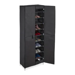 Armoire à Chaussures En Tissu 30 Paires