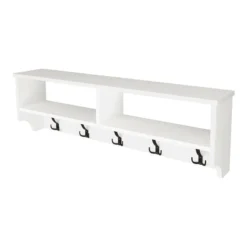 Portemanteau Åstorp à 15 Crochets Blanc