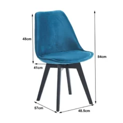 Lot De 2 Chaises NYBORG -Promos Déco Vestiaire Boutique ac9e9ebf8a3148749d5c92e71a351656