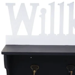 Garderobe Murale HWC-D41 4 Crochets -Promos Déco Vestiaire Boutique adc79671dda54c9181e789a6651bd35b