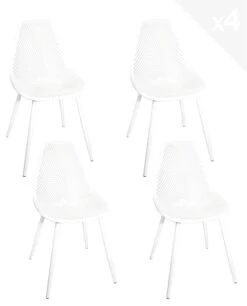 Promos Déco Vestiaire Boutique 22 Chaise De Cuisine OTA (lot De 4)