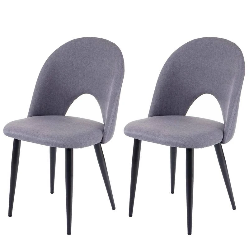 Chaise Capitonnée HWC-D73 (lot De 2) 1 Chaise Capitonnée HWC-D73 (lot De 2)