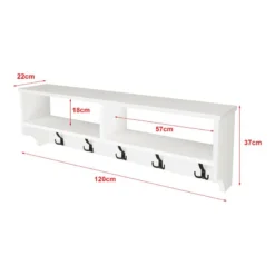 Portemanteau Åstorp à 15 Crochets Blanc -Promos Déco Vestiaire Boutique b11741f153724403b2bad8878573c9c0