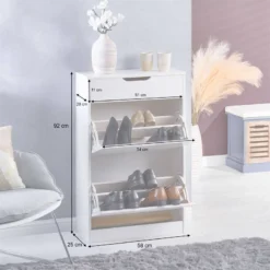 Meuble à Chaussures BASIL -Promos Déco Vestiaire Boutique b11ba44817984ddb8824d2a49e1313ab