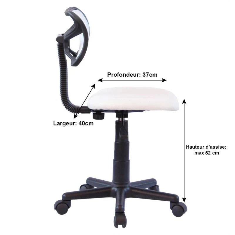 Chaise De Bureau MILAN 4 Chaise De Bureau MILAN – Image 4