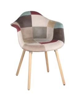 Fauteuil Patchwork OVO (lot De 2) -Promos Déco Vestiaire Boutique b3a8892d6b1e47889a8609d43e0406e7