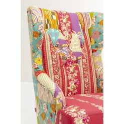 Fauteuil Wing Patchwork -Promos Déco Vestiaire Boutique b44186d266fe45af85f940ed437da651