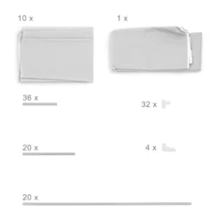 2x Étagères à Chaussures Range-souliers 34 2x Étagères à Chaussures Range-souliers -Promos Déco Vestiaire Boutique b5d5d34774fe4ade8c42a45918c4c6cb 1