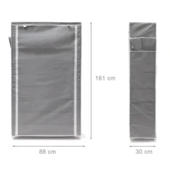 3x Meubles à Chaussures Anthracite -Promos Déco Vestiaire Boutique b64405238dac4dfb94214c47876d0ee3