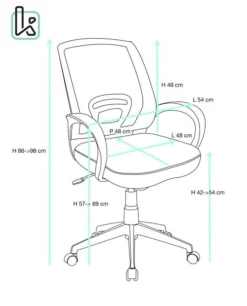 KAYELLES Chaise Bureau FLAG-E -Promos Déco Vestiaire Boutique b656d6deee004270a88a1a1f9dd42e79