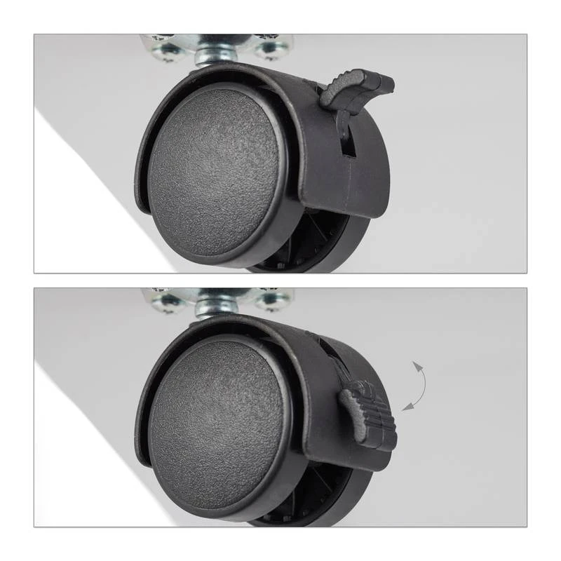 Meuble TV Avec 4 Compartiments Sur Roues 6 Meuble TV Avec 4 Compartiments Sur Roues – Image 6