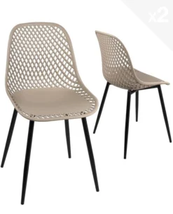 Lot De 2 Chaises Design SELI