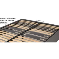 Lit Coffre Gain De Place Savio - Tissu D -Promos Déco Vestiaire Boutique bc12b22e59424a5c842c1482c1196403