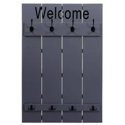 Vestaire Murale HWC-C89 Welcome Shabby -Promos Déco Vestiaire Boutique be24966f1a1548a6a918a46c74847c83