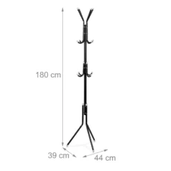 Porte-manteau Noir En Métal -Promos Déco Vestiaire Boutique bed26126d88a45d8ac6a7f8408fe2fa1