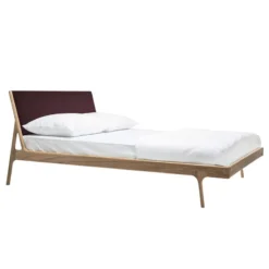 Lit Fleek I -Promos Déco Vestiaire Boutique bett fawn i eiche massiv 160 x 200cm eiche hell 3868776