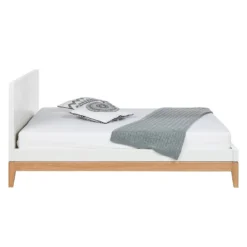 Lit LINDHOLM - Hauteur 96 Cm -Promos Déco Vestiaire Boutique bett lindholm i mattweiss 160 x 200cm 3777408
