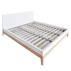 Lit LINDHOLM - Hauteur 96 Cm -Promos Déco Vestiaire Boutique bett lindholm ii mattweiss 160 x 200cm 3596689