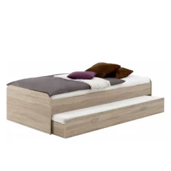 Lit Gigogne Pedro 90x200 -Promos Déco Vestiaire Boutique bett saania eiche 1388671