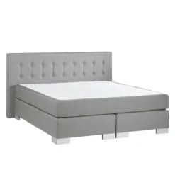 Lit Boxspring Loimaa -Promos Déco Vestiaire Boutique boxspringbett loimaa 140 x 200cm platin 4439108