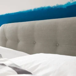 Lit Boxspring Mälby -Promos Déco Vestiaire Boutique boxspringbett maelby webstoff 140 x 200cm beige 3784152