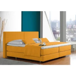Lit Boxspring Nilan -Promos Déco Vestiaire Boutique boxspringbett nilan webstoff 100 x 200cm h2 bis 80 kg tonnentaschenfederkernmatratze gelb 731534