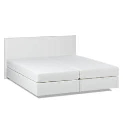 Lit Boxspring Ramona VI Imitation Cuir -Promos Déco Vestiaire Boutique boxspringbett ramona vi 180 x 200cm weiss 3977084
