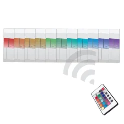 Meuble TV Brook -Promos Déco Vestiaire Boutique brook tv lowboard mit rgb led beleuchtung 1381366