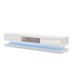 Meuble TV Brook -Promos Déco Vestiaire Boutique brook tv lowboard mit rgb led beleuchtung 1381388