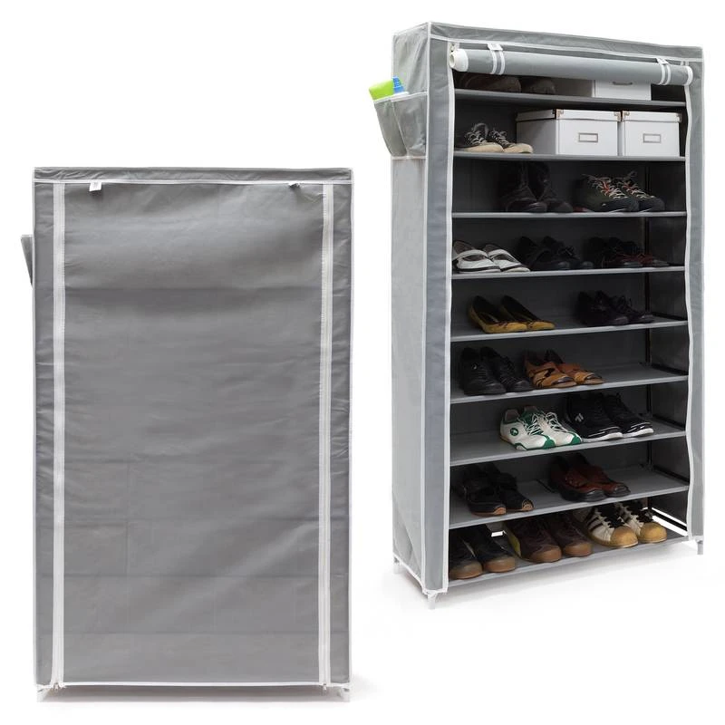 2x Meubles à Chaussures Anthracite 1 2x Meubles à Chaussures Anthracite