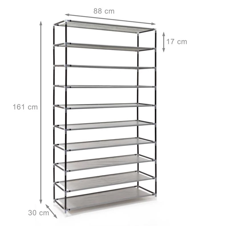 2x Meubles à Chaussures Anthracite 9 2x Meubles à Chaussures Anthracite – Image 9
