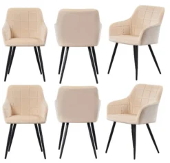 6 Chaises De Salle à Manger Camden -Promos Déco Vestiaire Boutique c45bc0012c8f49d7849401ff54d30532