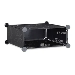 Meuble à Chaussures Avec 10 Casiers -Promos Déco Vestiaire Boutique c466f9b814284f349c170d0e74b43614