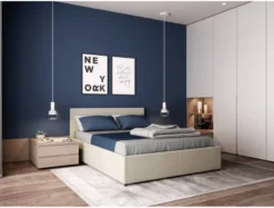 Cadre De Lit EDGAR (sommier Relevable) -Promos Déco Vestiaire Boutique c7213470087f45f89e075336c3e2721d