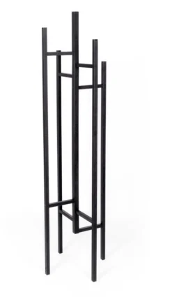 Porte-manteaux Design Bois Massif Noir