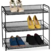 Étagère à Chaussures Avec 3 étages