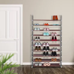 Étagère à Chaussures XXL 50 Paires -Promos Déco Vestiaire Boutique ccda82b60682429bac160b4ed8e9cc05