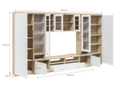 FURNIX Meuble Mural PALLOMA -Promos Déco Vestiaire Boutique ce86f8ec45ea44b2b6b290b68a5c58d3