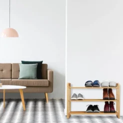 Étagère à Chaussures Bambou Empilable -Promos Déco Vestiaire Boutique d0de1023c4fb4cd88df0b32d870160e6