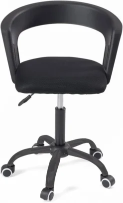 KAYELLES Chaise Bureau AYA (noir Marron) -Promos Déco Vestiaire Boutique d0e310defedd4b0ba0d1dfb1d65595e4